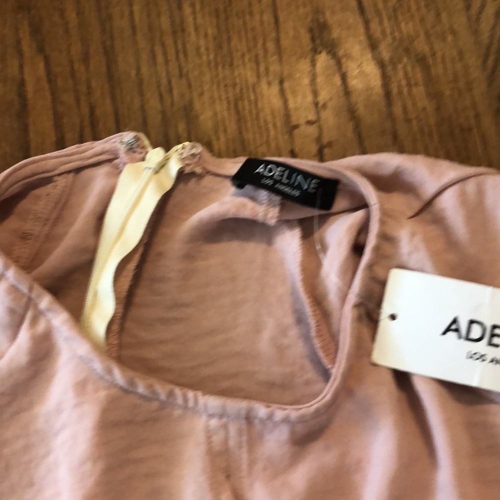 Adeline Blush Dress with Back Zipper NWT Medium - Picture 4 of 8